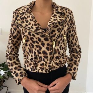 Zara leopard/cheetah jacket 🐆